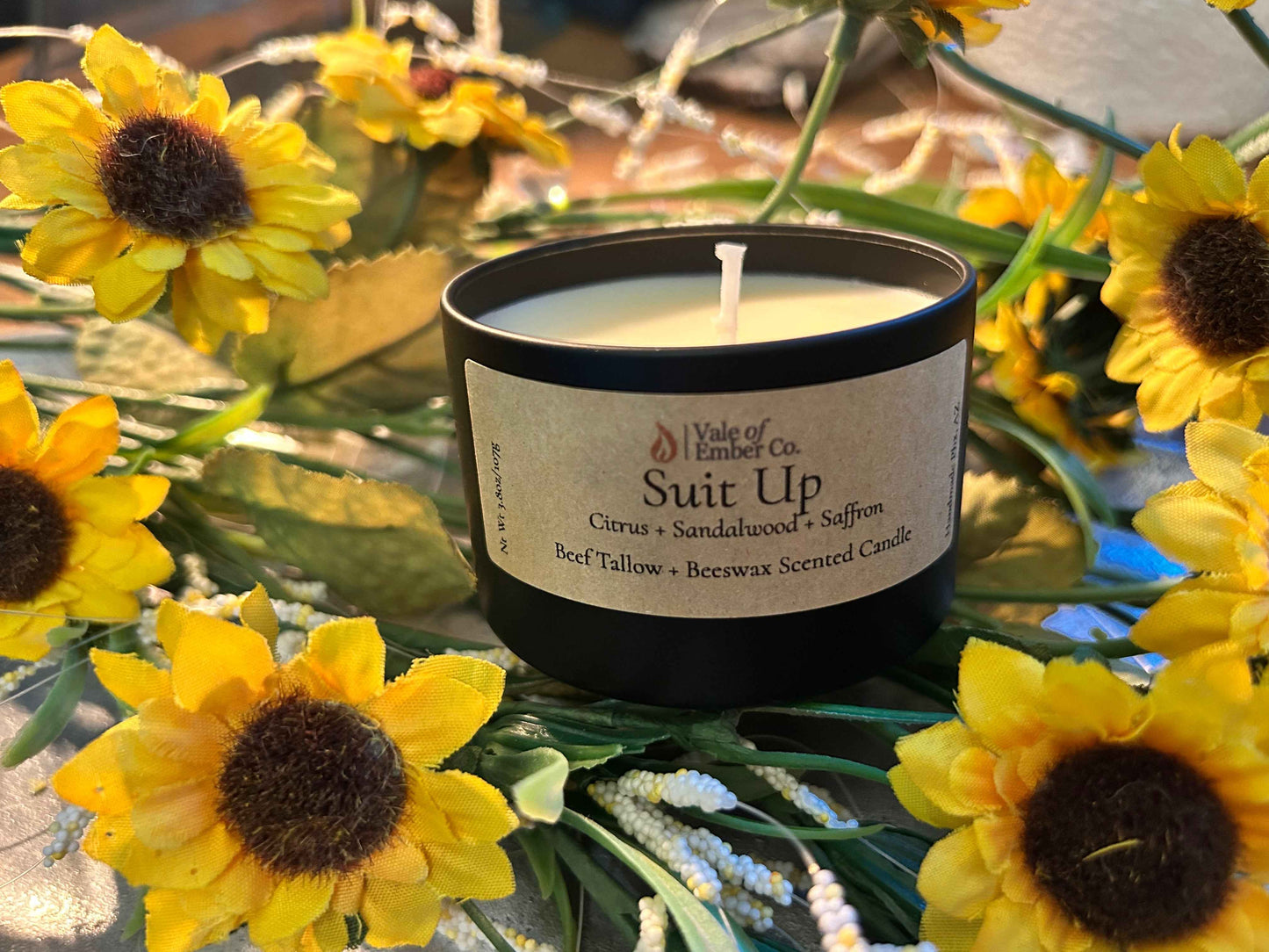 Tallow and Beeswax Scented Candles | Matte Tins